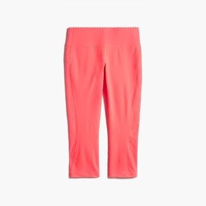 JCREW New Balance Coral Leggings size M